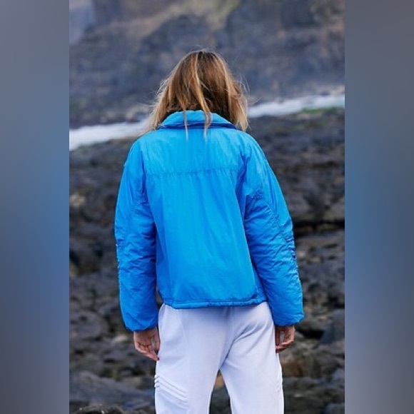 NWOT FP Movement Off The Bleachers Coaches Jacket - Picture 4 of 4